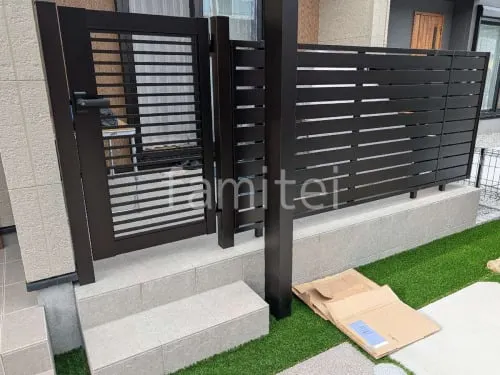 香芝市 新築ベーシック オープン外構