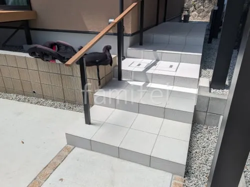 生駒市 新築ベーシック オープン外構