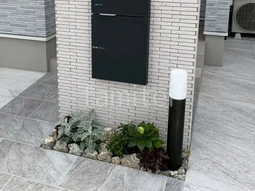 草津市 新築ナチュラル オープン外構