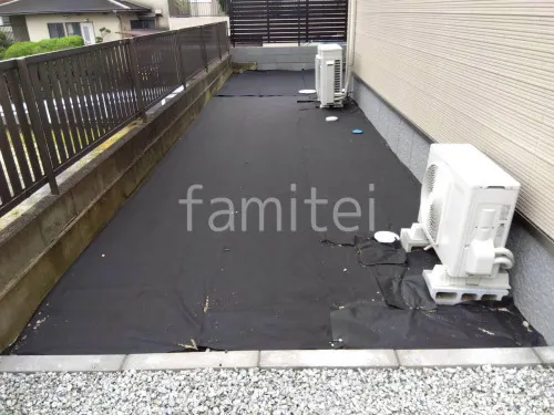 生駒市 新築シンプル オープン外構