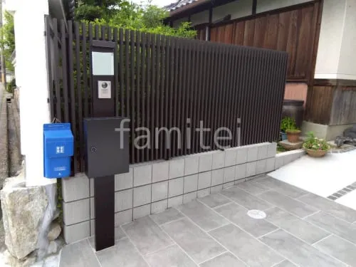 斑鳩町 新築シンプル オープン外構