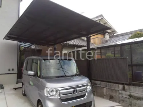 斑鳩町 新築シンプル オープン外構