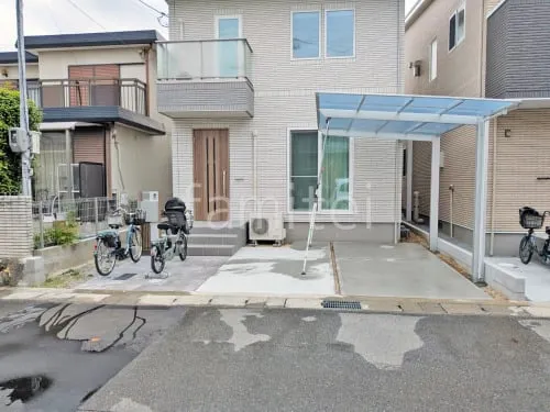 長岡京市 新築ベーシック オープン外構