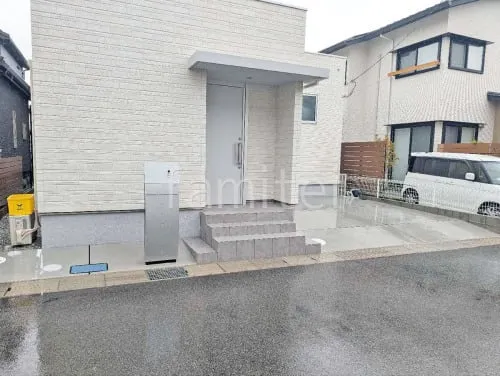 橿原市 新築ベーシック オープン外構
