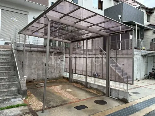 上牧町 カーポート LIXIL ネスカF 1台用