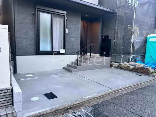 京都市 新築ベーシック オープン外構