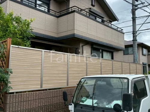 上牧町 塀まわりリフォーム