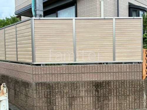 上牧町 塀まわりリフォーム
