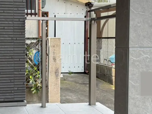 大津市 新築シンプル オープン外構