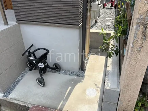 大津市 新築シンプル オープン外構