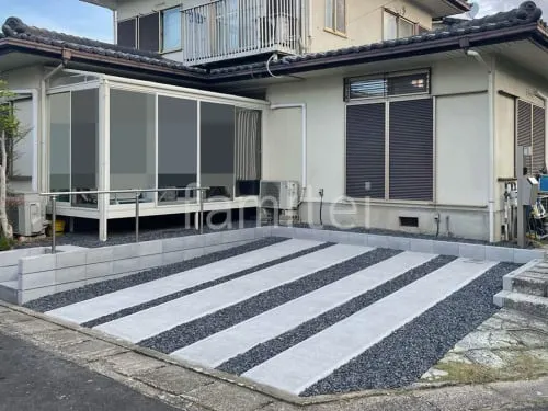 草津市 車庫まわりリフォーム