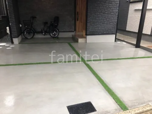 川西市 車庫まわりリフォーム