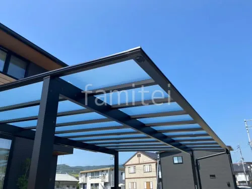 和歌山市 新築シンプル オープン外構