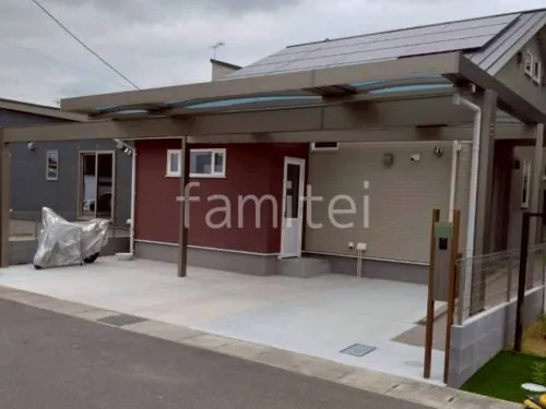 稲美町 新築ベーシック オープン外構