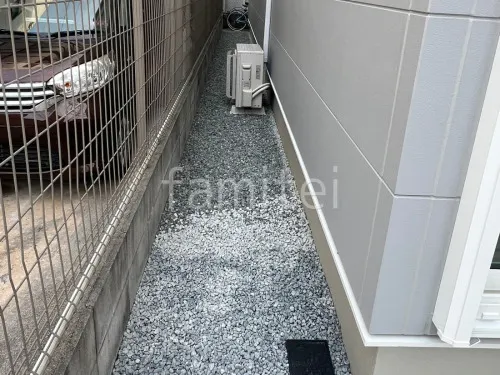 大阪市 新築ベーシック オープン外構