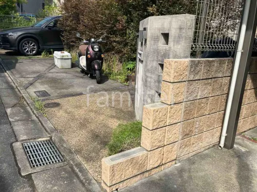 木津川市 塀まわりリフォーム