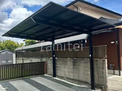 姫路市 カーポート LIXIL ネスカF 1台用