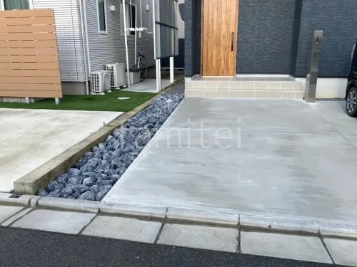 和歌山市 新築ベーシック オープン外構