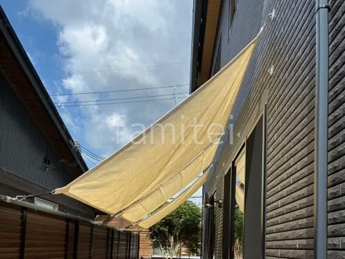 橋本市 日除け タカショー コマーシャルシェードロール