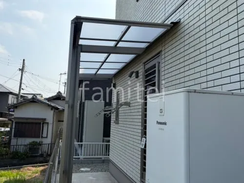 紀の川市 1階テラス屋根 物置