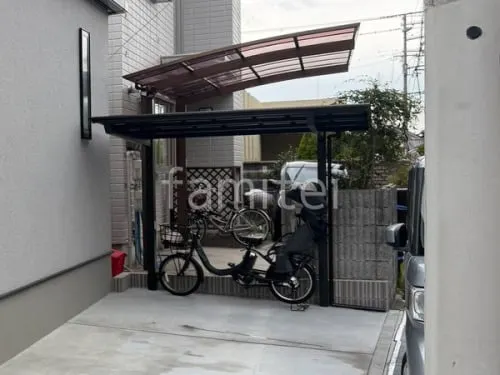 八尾市 新築ベーシック セミクローズ外構