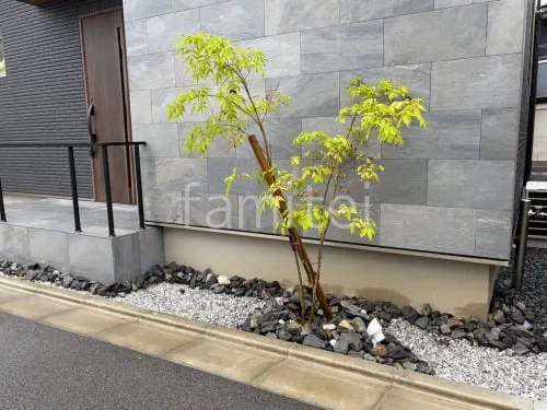 和歌山市 新築ベーシック オープン外構