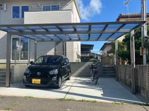 生駒市 新築シンプル オープン外構