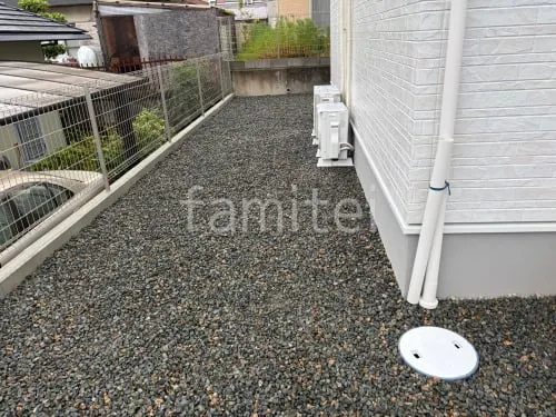 猪名川町 新築ベーシック オープン外構