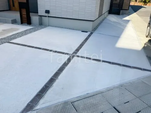桜井市 新築ベーシック オープン外構