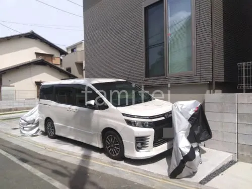 吹田市 新築ベーシック オープン外構