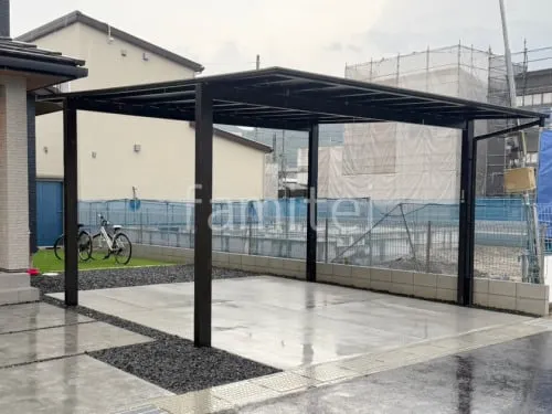 湖南市 新築ベーシック オープン外構