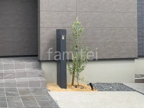 湖南市 新築ベーシック オープン外構