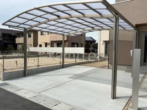 湖南市 新築ベーシック オープン外構