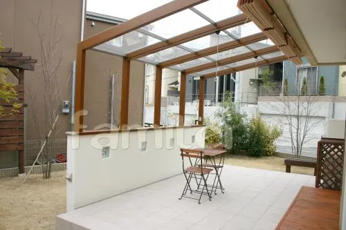 テラスデッキ　エクステリア：ガーデンラウンジ　ＴＯＥＸ　ココマ