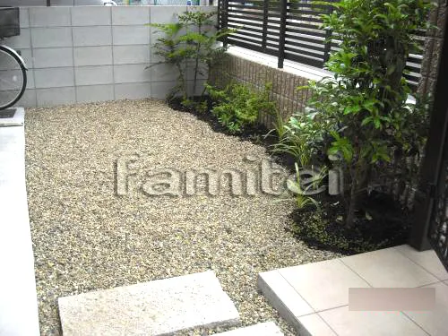 尼崎市　庭リフォーム　和風坪庭