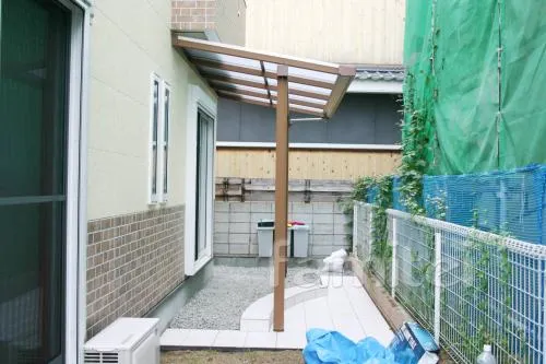 桜井市のテラス工事　ＴＯＥＸ樹の木テラス　ウッドデッキ