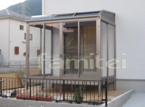 ガーデンルーム　レギュラーサンルーム　フローリング仕様