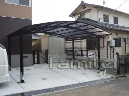 川西市 カーポート プライスポート2台