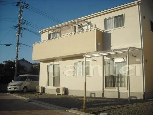 神戸市　ベランダ物干し　レギュラーテラス１Ｆ・２Ｆ