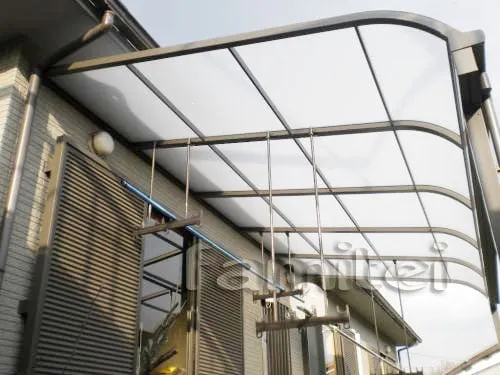 桜井市 ベランダ物干 TOEX サンクテラス屋根１階用