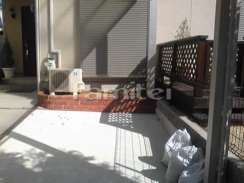 奈良市　レンガ花壇リフォーム