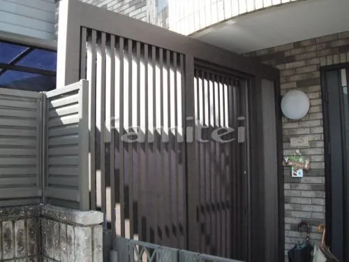 大阪市　目隠しフェンス