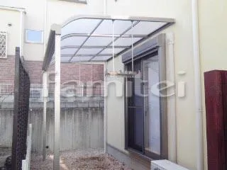 奈良市　レギュラーテラス屋根１階 物干し