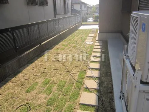 香芝市　庭リフォーム　ＹＫＫヴェクター（ベクター）テラス屋根１階