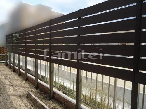 守山市 目隠しフェンス タカショー モクプラボード