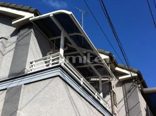 八尾市 ベランダ屋根 レギュラーテラス2階