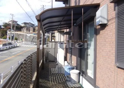 宝塚市 ＹＫＫヴェクター（ベクター）テラス屋根1階 物干し