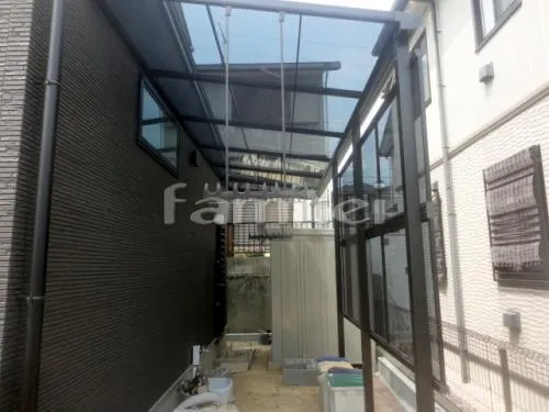 和歌山市 新築オープン外構機能門柱 ウィルモダンスリム LIXILリクシル 手摺 アーキレール