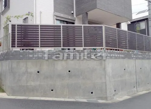 富田林市 目隠しフェンス セレビューRP3型 LIXILリクシル