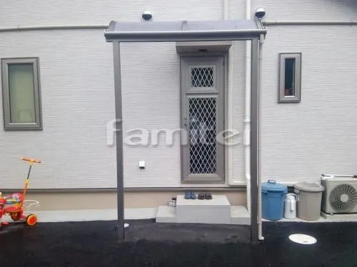 生駒市 エクステリア工事 カーポート YKKAP レイナポートグラン 横2台用 (ワイド ツイン) R型アール屋根 自転車バイク屋根 プライスポート カーポート1台用 (単棟) R型アール屋根 勝手口屋根 レギュラーテラス屋根 1階用 R型アール屋根